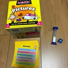 英語遊びカードの画像