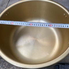 アルミ大鍋　美品の画像