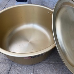 アルミ大鍋　美品の画像