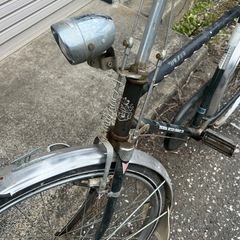 昭和レトロ 自転車 実用車　引取限定　の画像