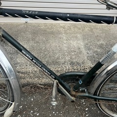 昭和レトロ 自転車 実用車　引取限定　の画像