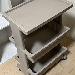 テーブルワゴン　収納ラックの画像