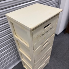 木製棚　4段シェルフ　収納棚　木製の画像