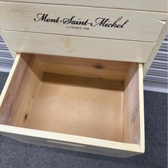 木製棚　4段シェルフ　収納棚　木製の画像
