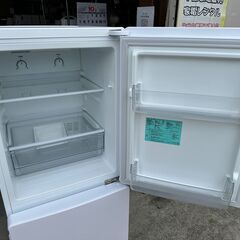 【動作保証あり】Haier ハイアール 2020年 JR-NF148B-W 148L 2ドア 冷凍冷蔵庫【管理KRR793】の画像