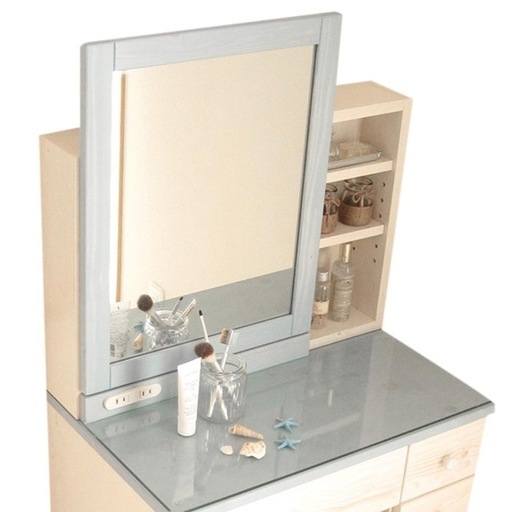 定格　5万　 ドレッサー コンセント付き 幅65cm コンパクト デスク 収納 たっぷり 鏡台 コンセント付き 可愛い かわいい 椅子付き スツール付き おしゃれ ホワイト 1面鏡 白 ピンク 姫系 プレゼント 使いやすい 化粧台 定格 5万 ドレッサー コンセント付き 幅65cm コンパクト デスク 収納