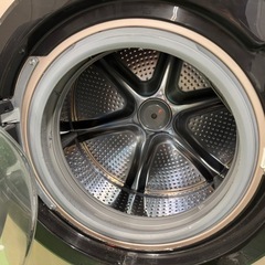 172 送料設置無料★日立ドラム式洗濯機　乾燥機能付き　12㌔　乾燥6キロ　ゴールドカラーの画像