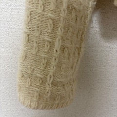 ショート丈　ニットカーディガンの画像
