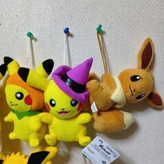 ポケモンキャクターぬいぐるみ　1個100円の画像