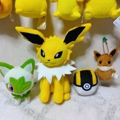 ポケモンキャクターぬいぐるみ　1個100円の画像