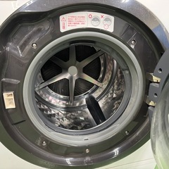 173送料設置無料★Panasonicドラム式洗濯機　乾燥機能付き　10㌔　乾燥6キロ　右開きの画像