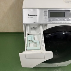 173送料設置無料★Panasonicドラム式洗濯機　乾燥機能付き　10㌔　乾燥6キロ　右開きの画像