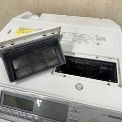 173送料設置無料★Panasonicドラム式洗濯機　乾燥機能付き　10㌔　乾燥6キロ　右開きの画像
