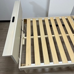 すのこシングルベッドの画像
