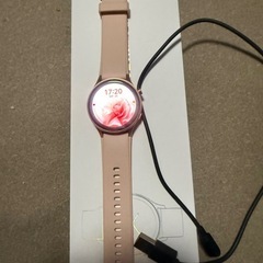 スマートウォッチ☆美品☆アイホン・Android対応★ひピンクの画像