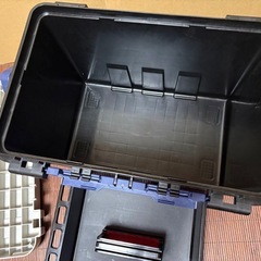 バケット　マウス　収納コンテナ　工具箱　道具箱　釣道具　大き目　丈夫な　の画像