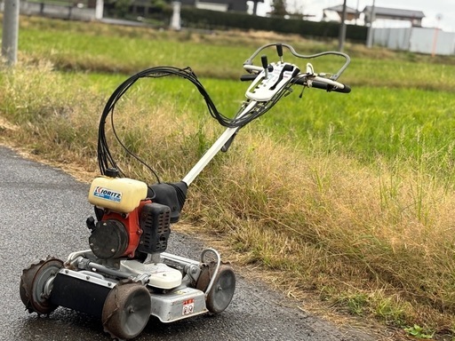 スパイダーモア　共立　 AZ850B　自走　 あぜ草刈機 　エンジン 　ほぼ一発始動 　中古品