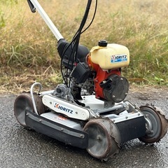 スパイダーモア　共立　 AZ850B　自走　 あぜ草刈機 　エンジン 　ほぼ一発始動 　中古品 　の画像