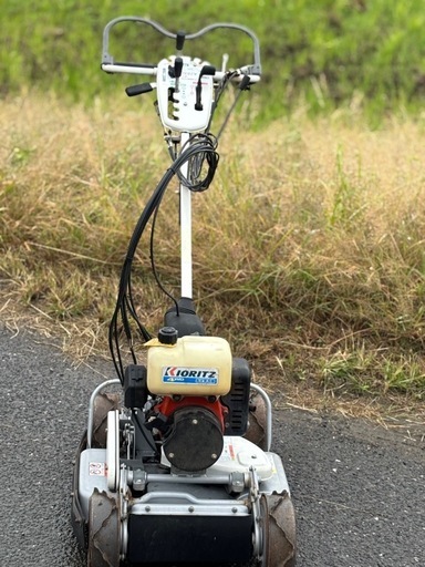 スパイダーモア　共立　 AZ850B　自走　 あぜ草刈機 　エンジン 　ほぼ一発始動 　中古品 　