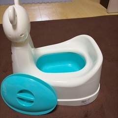子どもがトイレトレーニングの画像