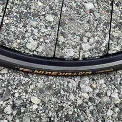 ホイール（フロント/リア）　ロードバイク　鉄下駄　トレーニング用(室外/室内)の画像