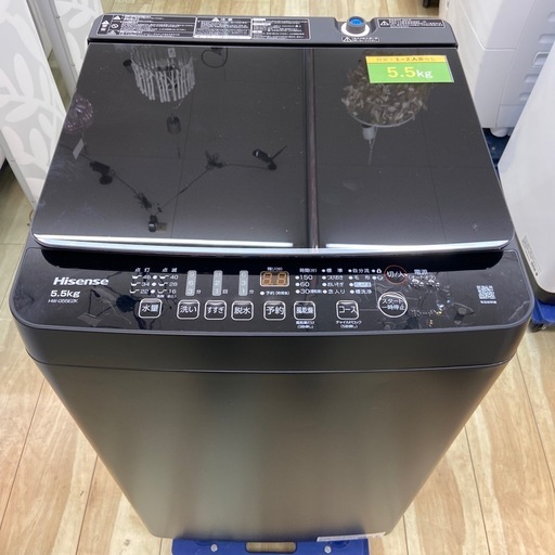 Hisense 5.5kg全自動洗濯機【リサイクルフカツ岡崎倉庫店】251025SM-34