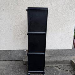 3段　ゴミ箱　収納　斜めに出てきてストップするタイプです。キッチンの小物入れておりましたの画像