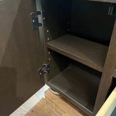 【★引き取り限定】 家具ファクトリー コーナー テレビ台 幅110cm 日本製の画像