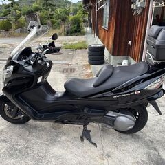 スカイウェイブ４００　ETC　状態良好　ロングスクリーン　リアボックス付きの画像