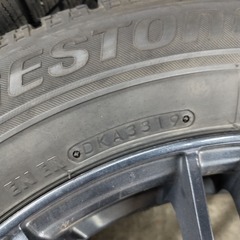 メーカー不明 weds VELVA? 17x7J 5H 114.3 40+  215/60R17 VRX 19年 4本の画像