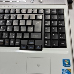 ノートパソコン　NEC lavie LL750/wの画像