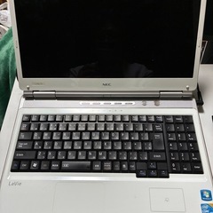 ノートパソコン　NEC lavie LL750/wの画像