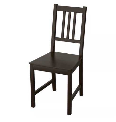 IKEA STEFANダイニングチェア4脚セット