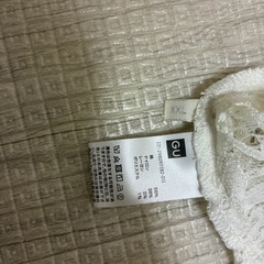 GU レースブラウス七分丈　XXLの画像