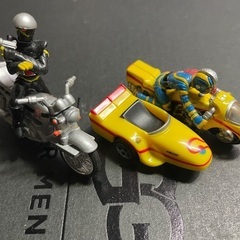 ハカイダーとキカイダー、ミニカーの画像