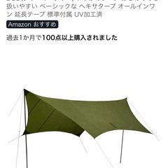 【中古】DODいつかのタープの画像