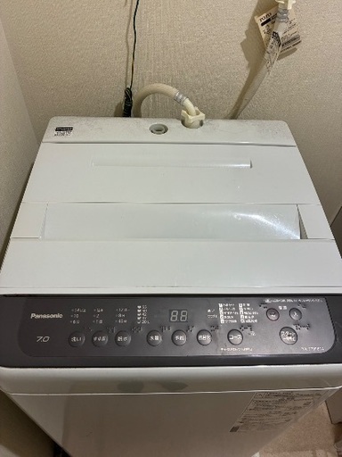 Panasonic洗濯機2021年製7キロ✨