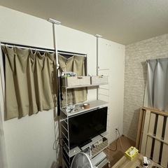突っ張り　ラックの画像