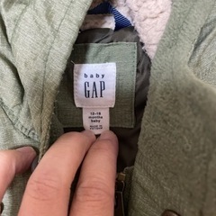 GAP ギャップbaby 中綿コート　80サイズの画像