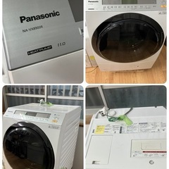 🉐ドラム式洗濯機🉐Panasonic パナソニック　11kg 乾燥6kg NA-VX8900R 2019年の画像