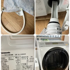 🉐ドラム式洗濯機🉐Panasonic パナソニック　11kg 乾燥6kg NA-VX8900R 2019年の画像