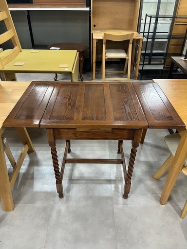 【新生活応援】ドローリーフテーブル 買取入荷しました！237
