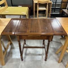 【新生活応援】ドローリーフテーブル 買取入荷しました！237の画像