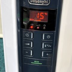 【自社配送は札幌市内限定】De'Longhi/デロンギ オイルヒーター ドラゴンデジタルスマート QSD0915-BL 動作OK 中古【USED】の画像