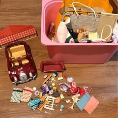 シルバニアファミリーセットの画像