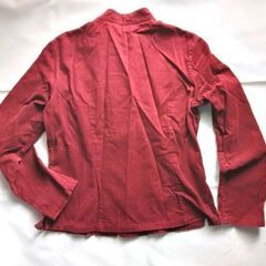 sernadical チャイナ風トップス エンジ 長袖 サイズMの画像