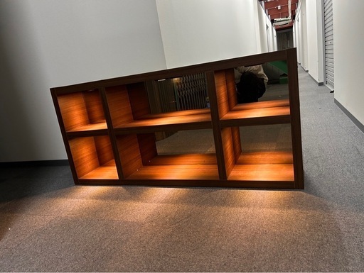 11/17内照式　ディスプレイ棚　店舗什器　木製棚　木製ラック