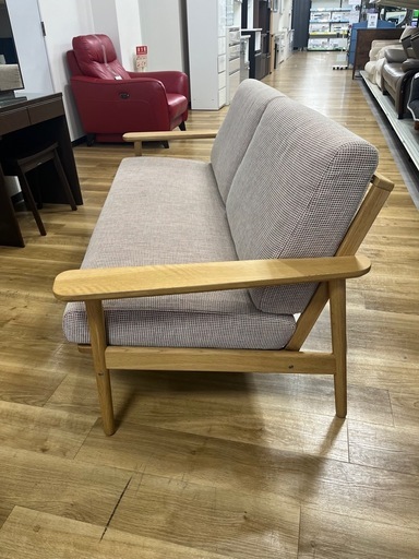 【新生活応援】karimoku 2人掛けソファー入荷しました！096