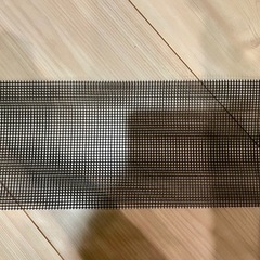 防鳥ネットの切れ端の画像