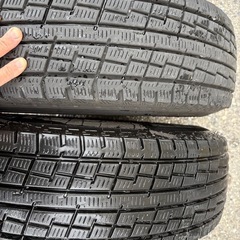 15インチ PCD139.7 6穴 +33 ハイエース200系 Gripmax Ice X SUV スタッドレスタイヤ　195/80/r15(2021)の画像
